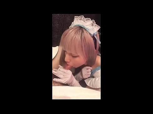❤️ Japonski idol [mayuka], kostum francoske služkinje, 1. del, fafanje in onaniranje z losjonom ❤ Sex video na sl.makesexnotwar.ru ❌
